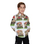 Groundhog Emojis Wind Breaker (Kids)