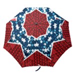 sequin confederate flag Folding Umbrella