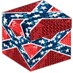 sequin confederate flag Storage Stool 12 