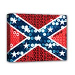 sequin confederate flag Deluxe Canvas 14  x 11  (Stretched)