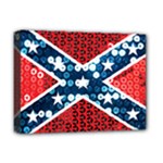 sequin confederate flag Deluxe Canvas 16  x 12  (Stretched) 