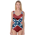 sequin confederate flag Princess Tank Leotard 