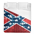 sequin confederate flag Duvet Cover (Full/ Double Size)