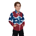 sequin confederate flag Wind Breaker (Kids)