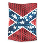 sequin confederate flag Medium Tapestry