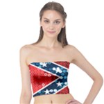 sequin confederate flag Tube Top