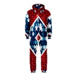 sequin confederate flag Hooded Jumpsuit (Kids)