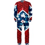 sequin confederate flag OnePiece Jumpsuit (Men)