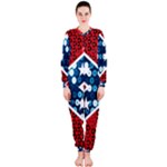 sequin confederate flag OnePiece Jumpsuit (Ladies)