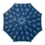 glitter tardis Golf Umbrella