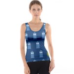 glitter tardis Tank Top