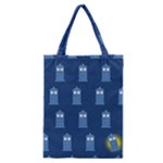 glitter tardis Classic Tote Bag