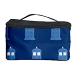 glitter tardis Cosmetic Storage Case