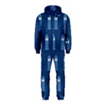 glitter tardis Hooded Jumpsuit (Kids)