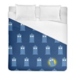 glitter tardis Duvet Cover (Full/ Double Size)