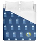 glitter tardis Duvet Cover (Queen Size)