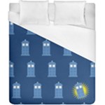 glitter tardis Duvet Cover (California King Size)