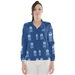 glitter tardis Wind Breaker (Women)