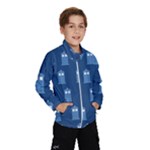 glitter tardis Wind Breaker (Kids)