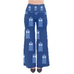 glitter tardis Women s Chic Palazzo Pants 