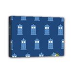 Tardis Doctor Who Mini Canvas 7  x 5  (Stretched)