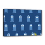 Tardis Doctor Who Canvas 18  x 12  (Stretched)