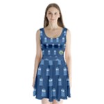 Tardis Doctor Who Split Back Mini Dress 