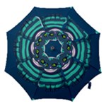 blue Cheshire Cat Hook Handle Umbrella (Medium)