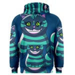 blue Cheshire Cat Men s Pullover Hoodie