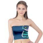 blue Cheshire Cat Tube Top