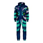 blue Cheshire Cat Hooded Jumpsuit (Kids)