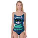 blue Cheshire Cat Camisole Leotard 