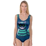 blue Cheshire Cat Princess Tank Leotard 