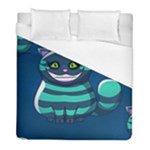 blue Cheshire Cat Duvet Cover (Full/ Double Size)