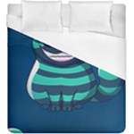 blue Cheshire Cat Duvet Cover (King Size)