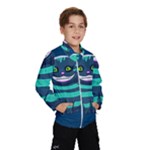 blue Cheshire Cat Wind Breaker (Kids)