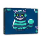 blue Cheshire Cat Deluxe Canvas 16  x 12  (Stretched) 