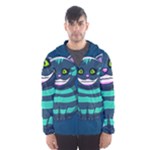 blue Cheshire Cat Hooded Wind Breaker (Men)