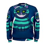 blue Cheshire Cat Men s Sweatshirt