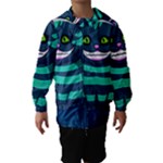 blue Cheshire Cat Hooded Wind Breaker (Kids)