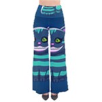 blue Cheshire Cat Women s Chic Palazzo Pants 