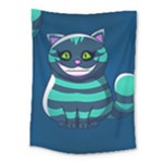 blue Cheshire Cat Medium Tapestry