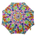 rainbow rhinestones Hook Handle Umbrella (Medium)