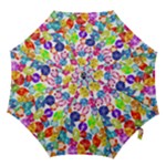 rainbow rhinestones Hook Handle Umbrella (Small)