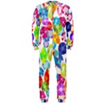 rainbow rhinestones OnePiece Jumpsuit (Men)