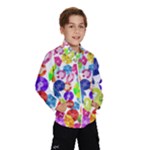 rainbow rhinestones Wind Breaker (Kids)