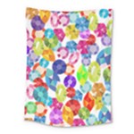 rainbow rhinestones Medium Tapestry