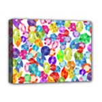 rainbow rhinestones Deluxe Canvas 16  x 12  (Stretched) 