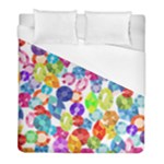 rainbow rhinestones Duvet Cover (Full/ Double Size)