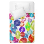 rainbow rhinestones Duvet Cover Double Side (Single Size)